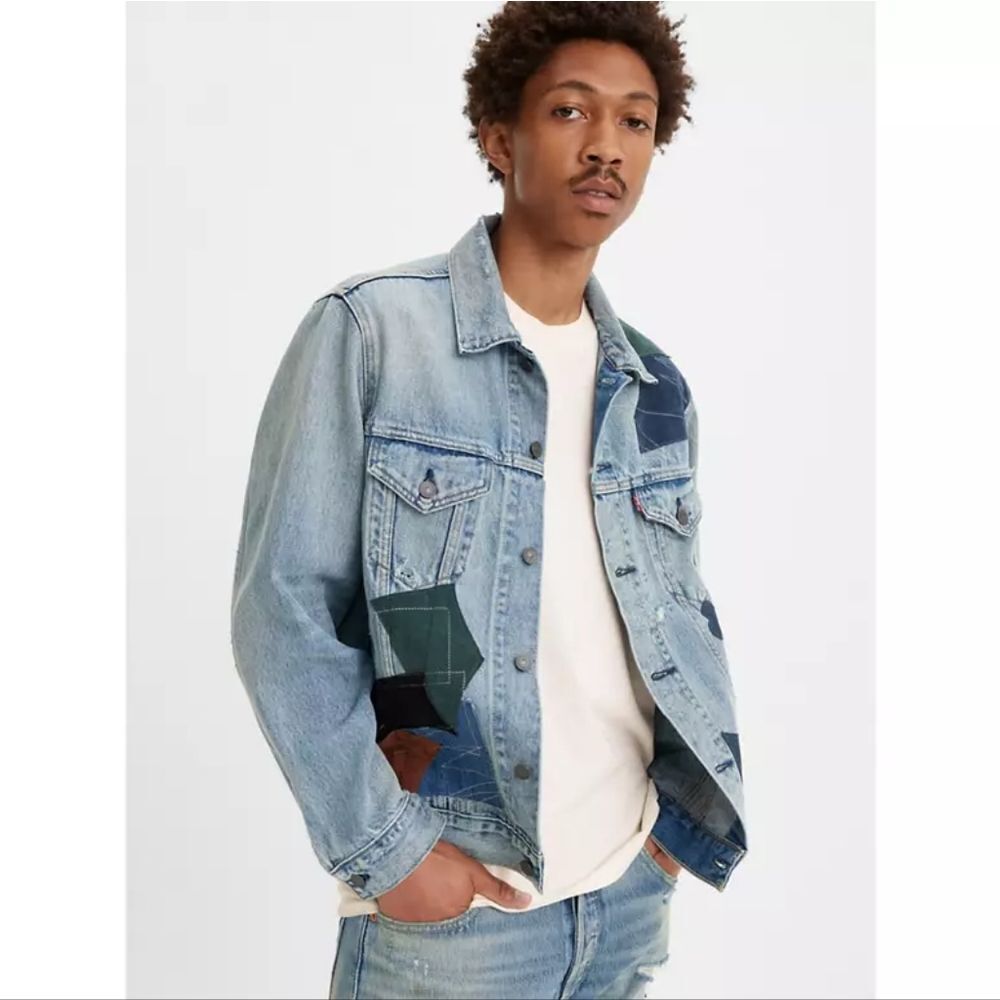 Levi's Premium Vintage Relaxed Fit Trucker Jacket size‎ smalll - Picture 5 of 13